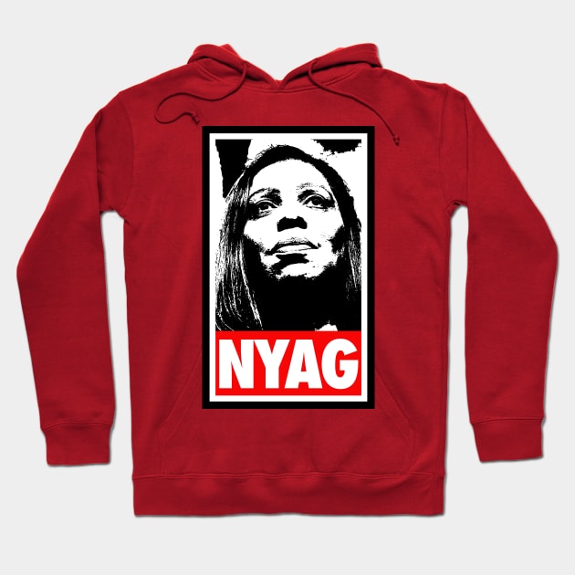 Letitia James - Tish James - NYAG Hoodie by Tainted